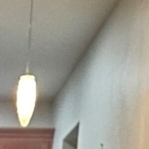 Murano White Pendant Light